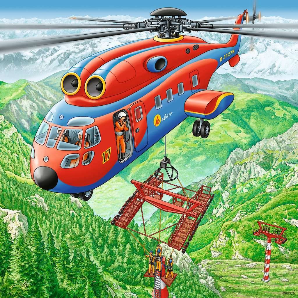 Above the clouds (3 x 40 pc Puzzle)